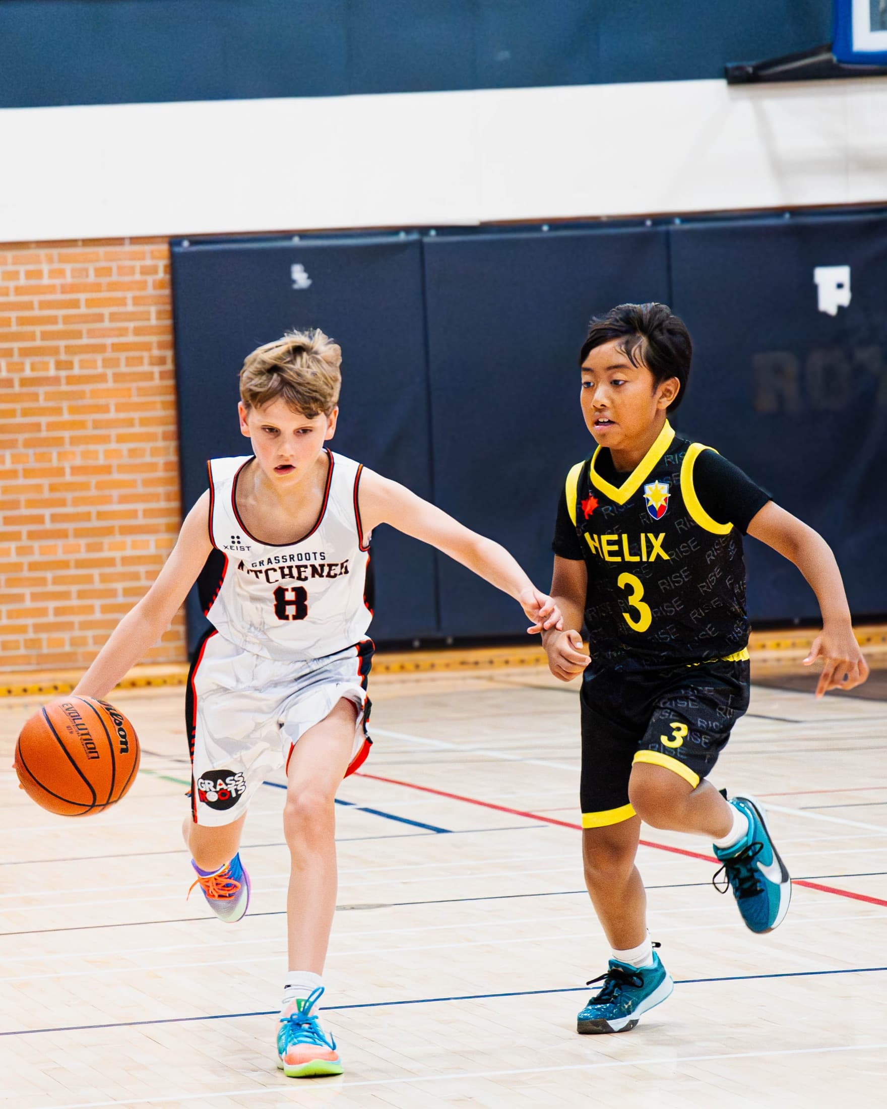 U11 division action